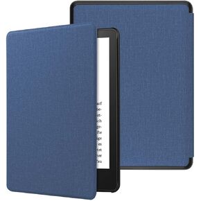 Case for 7 Inch Kindle Paperwhite 12th Gen 2024 and Kindle Colorsoft Signature Edition,Slim Light Shell Cover for All-New Kindle Paperwhite with Auto Wake/Sleep,Sky Blue