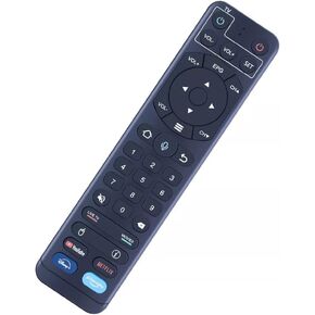 Replacement Remote Control for vSeeBox V2 Pro - Bluetooth & Voice Command Compatible with vSeeBox V2 Pro, V1 Pro, V1 Max, Elite