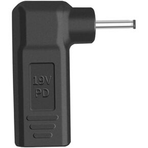Type C USB to 5.5mmX1.7mm Barrel Adapter, PD Type C USB-C Male to DC 5.5 X 1.7mm Male Adapter Made for Acer Laptop Series