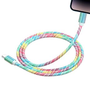JAKPAK for iPhone Charger 3.93FT iPhone Charger Fast Charging 60W(2A) USB C to Fast Charger iPhone Cable Compatible with iPhone 14 Plus 14 pro max 13 12 11 XS X XR 8 Plus 7 6 SE- Colourful