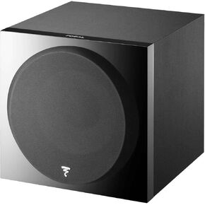Focal Sub 1000 F - Amplified, Sealed, Compact Subwoofer, Black