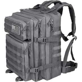 Wrugste Outdoor Backpack for Starlink Mini Gray fits Starlink Mini Dish Kit Kickstand Pipe Adapter Power Supply and Accessories Storage Case Compact Bag Waterproof Travel Bag