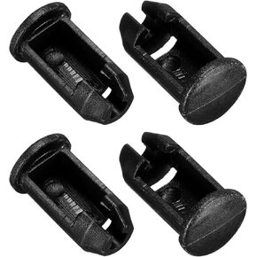 4 Pack Camping Chair Foot - Non-Slip Stool Feet Replacement, Apply to Camping/Fishing/Picnic (12mm,13mm Tubing Dia)