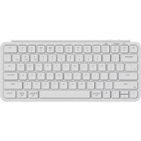 Keychron B1 Pro Ultra-Slim Wireless ZMK Custom Keyboard, Programmable Bluetooth/2.4 G/Wired Lightweight with 1200-Hour Long Battery Life Quiet Key for Mac/Windows - Space Gray