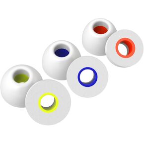 Status Audio Memory Foam Replacement Earbud Tips - for Between Pro and Between 3ANC Earbuds [Bone (White)]