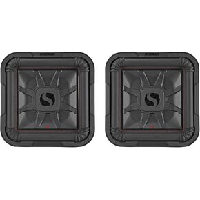 2) KICKER 46L7T124 12" 1200w L7T Car Subwoofers Solo-Baric Subs L7T124 DVC 4-ohm
