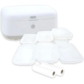 Compact Tray Sealer Machine for Food Storage Meal Prep, Extend Food Freshness, User-Friendly Kitchen Appliance for Long-lasting Preservation