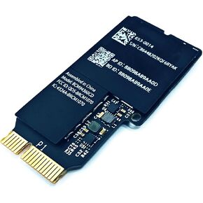 WiFi Bluetooth Airport Wireless Card BCM94360CD 653-0014 Replacement for iMac 21.5" 27" A1418 A1419 802.11ac Bluetooth 4.0 Bt Wireless WiFi Airport Card (Late 2013-Late 2014)