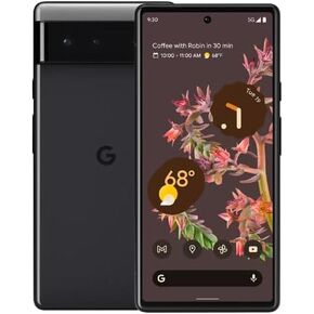 Google Pixel 6a 128GB 5G Android Smartphone - Unlocked for All Carriers - Charcoal (Renewed)