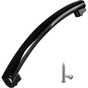 WB15X10278 AP5790517 Microwave Door Handle Replacement Compatible with General Electric GE Microwave Door Handle, Replaces 261300714902, PS8754175, 3025557-Black