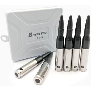 .270 Win Safety Practice Rounds Action Trainer Dummy Round Dry Fire Training Snap Cap (6pk)