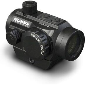 Konus 7217 1x22 red/green dot with dual (high/low) mounting system
