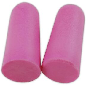 MAGID IHP732 Polyurethane Foam E2 Disposable Uncorded Earplug, One Size Fits All, Pink (200 per Dispenser)