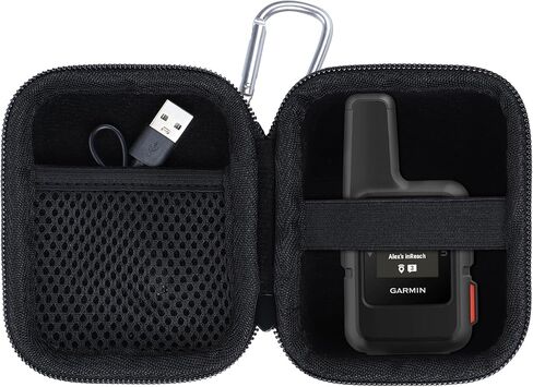 Hard Case Compatible with Garmin inReach Mini 2 / inReach Mini Lightweight Compact Satellite Communicator Hiking Handheld 010-02602-00/010-02602-01/010-01879-00/010-01879-01(Black Case) in Kuwait