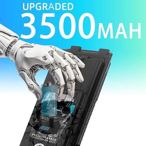UV-K5(8) Battery，Li-ion 3500mAh High Capacity Type-c Charging Battery Replacement for Quansheng UV-K5 UV-K6 UV-K5(8) Two-Way Radio with Belt Clip (3500mAh*2+Belt Clip*2) in Saudi Arabia