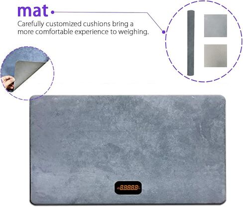 Large Breed Dog Weight Scale, Max Capacity 220 lbs, Surface, Easy Read LCD, Tempered Glass Platform, Includes Comfort Cushion, Ideal for Families and Veterinary Offices, XL(31.5inches) in Saudi Arabia