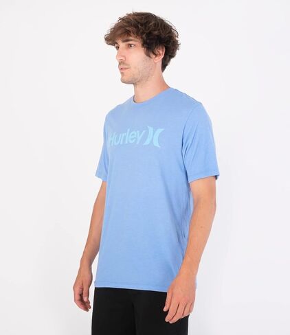 Hurley Men's Everyday Washed One and Only Solid T-Shirt, Black, XX-Large in Saudi Arabia
