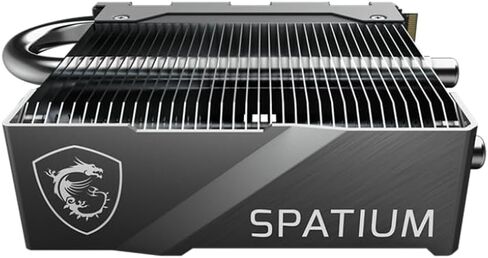 MSI Gaming SPATIUM M580 PCIe 5.0 NVMe M.2 4TB FROZR Internal SSD (PCIe Gen5, NVMe 1.4, M.2 2280, Read 14100 MB/S, Write 12800 MB/S, 4TB) in Saudi Arabia