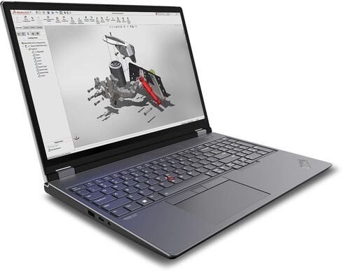 كمبيوتر محمول Lenovo ThinkPad P16 Gen 2 Workstation 16.0 بوصة IPS WUXGA (Intel i9-13980HX، 64GB DDR5، 2TB PCIe SSD، RTX 2000 Ada، Backlit KB، بصمة الإصبع، 2 Thunderbolt 4، WiFi 6E، Win 11 Pro) in Saudi Arabia