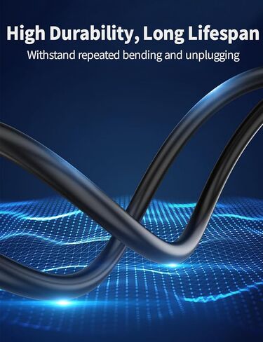 LONNKY 3FT 1M DC Power Extension Cable, 5.5mm x 2.1mm Male to Female Extension Power Cord for CCTV Camera IP WiFi Camera DVR LED Strip, DC Power Supply Adapter Extender Cable (3ft, White) in Kuwait