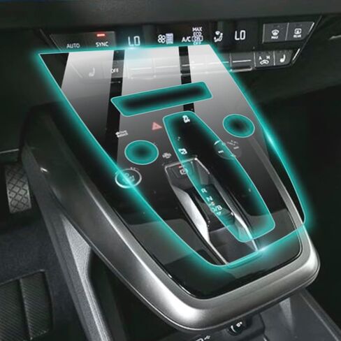IPG ProActive Made for Audi 2022 Q4 E-TRON Center Console Display 9H Hardness Screen Protector Nano Ceramic Film Ultra Responsive High Clarity Anti Scratch for Q4E-TCentCons in Saudi Arabia