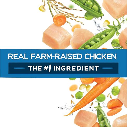 طعام الكلاب بورينا الصحي للجراء مع الدجاج الجاف الذي يتم تربيته في المزرعة بوزن 3.5 رطل (عبوة من قطعة واحدة) in Kuwait