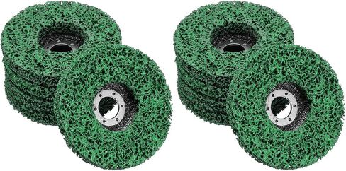 HARFINGTON 2pcs Strip Disc Stripping Wheels 7" x 7/8" Stripping Discs Wheel for Angle Grinder Clean and Remove Paint Coating Rust Welds Oxidation, Purple in Saudi Arabia