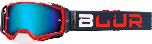 Blur B-40 Goggle Gray/Orange With Radium Red Lens in Kuwait