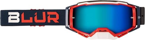 Blur B-40 Goggle Gray/Orange With Radium Red Lens in Kuwait
