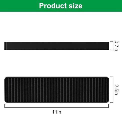 4 حزمة 5230W1A003A استبدال فلتر الفحم الميكروويف متوافق مع GE LG Kenmore، استبدال فلتر الهواء الميكروويف لLMHM2237BD LMV1650ST LMV2031ST LMV2031SB PVM9005SJ8SS in Kuwait