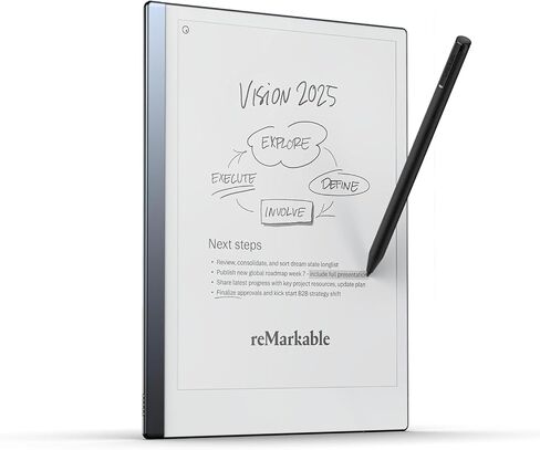 جهاز لوحي لتدوين الملاحظات reMarkable 2، قلم ماركر بلس، شاشة عرض ورق رقمية مقاس 10.3 بوصة، كابل USB-A إلى C، Wi-Fi، Linux (متجدد) in Saudi Arabia