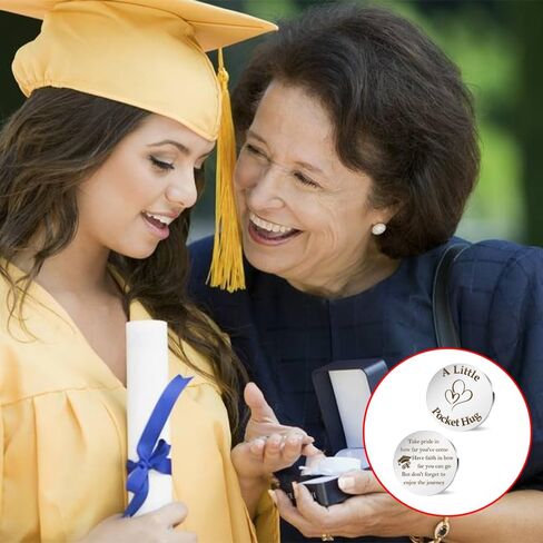 Pocket Hug Token, Spiritual Gifts for Women, Sentimental Gifts for Him, Long Distance Relationship Gifts, Leather Keychain, You Are Loved Gifts for Best Friend Friendship Couples Family Boyfriend in Saudi Arabia