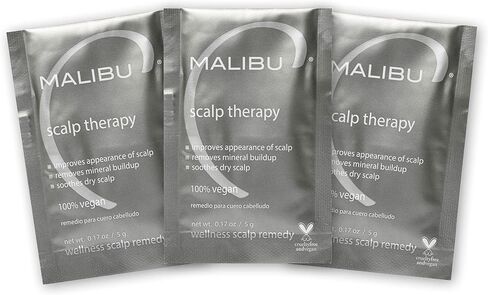 Malibu C Scalp Therapy Wellness Remedy - Mineral Build Up Scalp Cleanser with Salicylic Acid + Vitamin C - Moisturizing & Soothing Dry Scalp Care in Kuwait