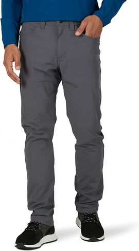 ATG by Wrangler Men's FWDS 5 Pocket Pant, Kangaroo, 40W x 30L in Kuwait