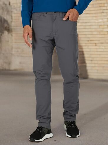 ATG by Wrangler Men's FWDS 5 Pocket Pant, Kangaroo, 40W x 30L in Kuwait