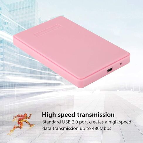 حاوية محرك الأقراص الصلبة الخارجية، حاوية SSD مقاس 2.5 بوصة، حاوية SAT، حافظة SSD خارجية، حافظة محرك أقراص ثابتة USB 2.0، حاوية محرك أقراص الحالة الصلبة (أخضر) in Kuwait