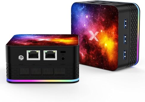 Mini PC 12GB DDR5 RAM 512G M.2 SSD, Mini Computers 12th Alder Lake- N95 (4C/4T, up to 3.4GHz), Mini Desktop PC Support 4K Triple Screen/WiFi 6/Bluetooth 4.2/USB 3.1x3//Gigabitx2 for Business in Kuwait