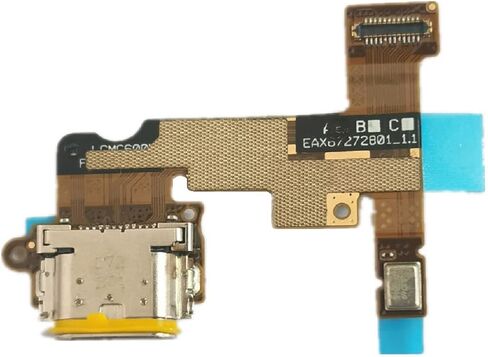 YESUN USB شحن ميناء الكابلات المرنة مع ميكروفون هيئة التصنيع العسكري موصل شاحن حوض التوصيل ل LG G6 H870 H871 H872 LS993 VS998 US997 H873 in Kuwait