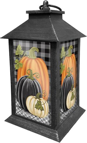 Fall Gnomes Lantern 13.5" x 5.5" x 5.5" Briarwood Lane in Saudi Arabia