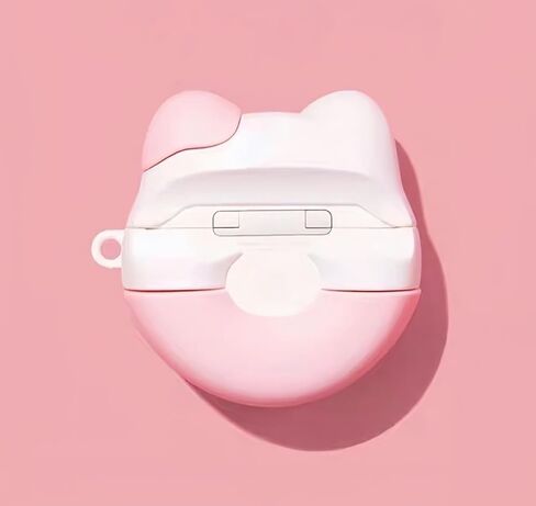 متوافق مع حافظة Airpods 4 2024، حافظة AirPods4 اللطيفة، غطاء حماية من السيليكون الناعم Kawaii لـ Apple New Airpods 4 للرجال والنساء (Cat Donut) in Kuwait
