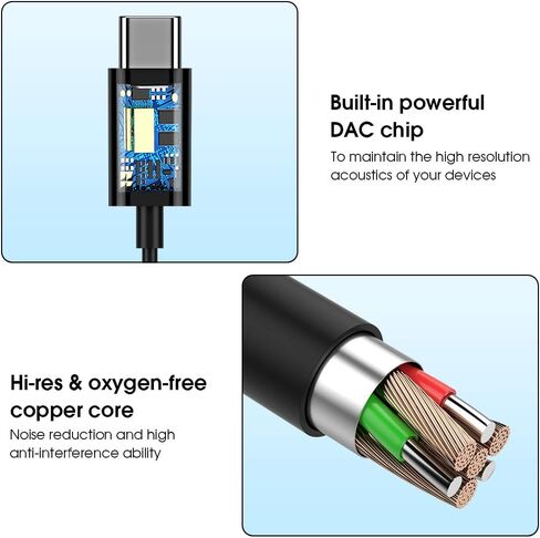 سماعات رأس USB C لأجهزة Apple iPhone 16 15 Pro Max، سماعات أذن من النوع C مع ميكروفون سلكي للمدرسة لهاتف Samsung Galaxy S24 S23 Ultra S22 Plus S21 S20 A54 Google Pixel 9 8 8A 7 7A 6 6A Android 2 Pack in Kuwait