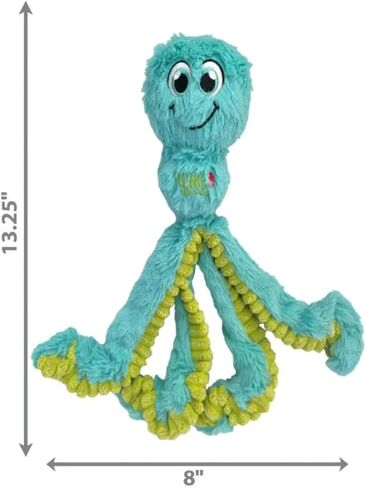 KONG Wubba Octopus Tug and Fetch Squeak Dog Toy Assorted Colors (Small) in Saudi Arabia