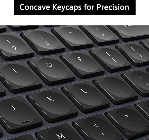 Keychron B1 Pro Ultra-Slim Wireless ZMK Custom Keyboard, Programmable Bluetooth/2.4 G/Wired Lightweight with 1200-Hour Long Battery Life Quiet Key for Mac/Windows - Space Gray in Saudi Arabia
