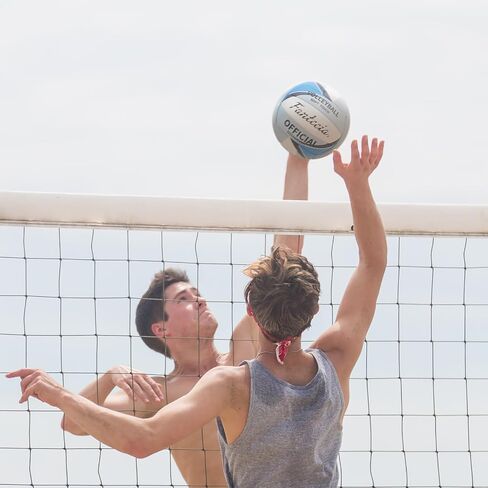 Official Size 5 Volleyball with Pump, Soft Touch Volleyball for Indoor Outdoor, Training Beach Volleyball Ball in Saudi Arabia