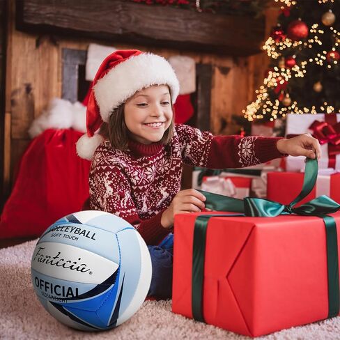 Official Size 5 Volleyball with Pump, Soft Touch Volleyball for Indoor Outdoor, Training Beach Volleyball Ball in Saudi Arabia