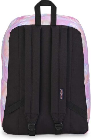 JanSport SuperBreak One Backpacks - Durable, Lightweight Bookbag with 1 Main Compartment, Front Utility Pocket with Built-in Organizer - Premium Backpack, Cyberspace Galaxy in Saudi Arabia