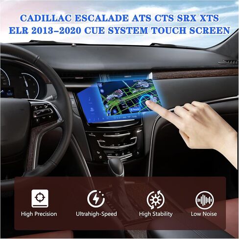 Fit Cadillac CUE System Touch Screen Navigation Radio New OEM Replacement Compatible with Cadillac ATS CTS SRX XTS ELR 2013-2020 in Saudi Arabia