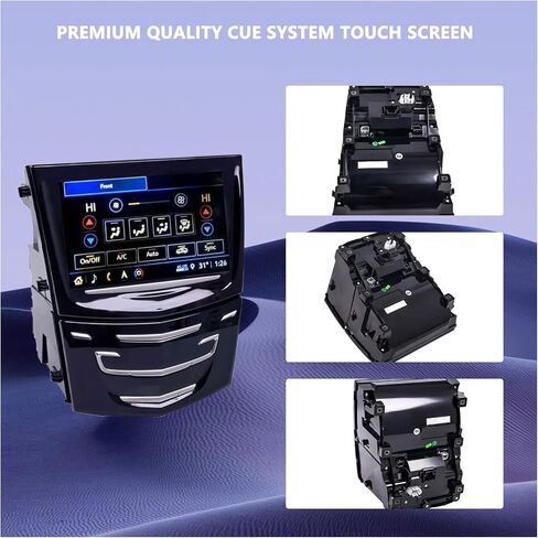 Fit Cadillac CUE System Touch Screen Navigation Radio New OEM Replacement Compatible with Cadillac ATS CTS SRX XTS ELR 2013-2020 in Saudi Arabia