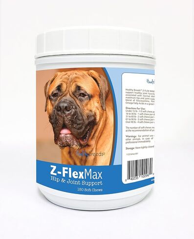 السلالات الصحية للكلاب الجبلية البيرنية Z-Flex Max Hip والمفاصل مضغ ناعم 170 عددًا in Kuwait