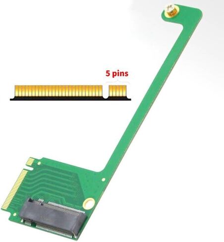 TheCoolCube PCIe 4.0 M2 Transfer Board 90 Degrees Transfercard SSD Adapter Replacement for ASUS Rog Ally (1pc) in Kuwait